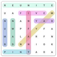 The new word search logo