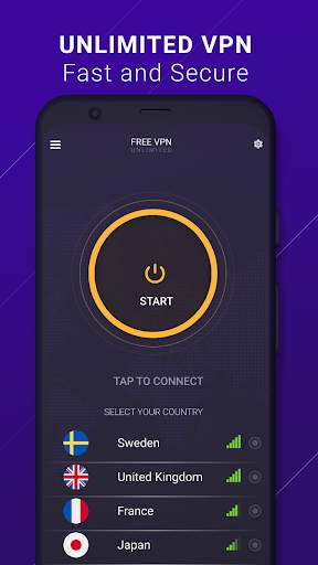 VPN: فیلتر شکن پرسرعت قوی - Free VPN And Secure screenshot 4