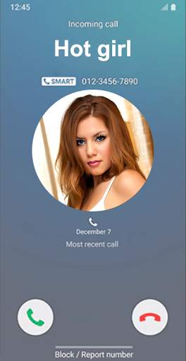 Talk with sexy girl (prank) screenshot 1