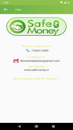 Safe Recharge App screenshot 4