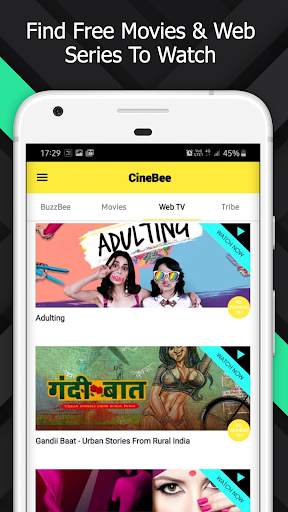 CineBee Reviews: Movies, Web Series & Free Content screenshot 2