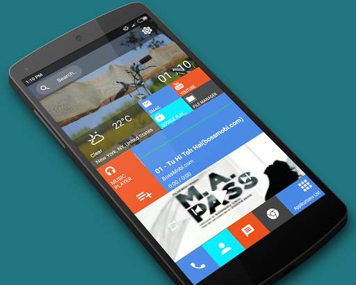 Metro Launcher - Hide App screenshot 1