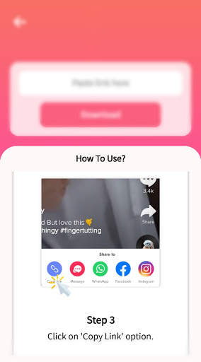 Downloader For TikTok - Free Without Watermark स्क्रीनशॉट 4