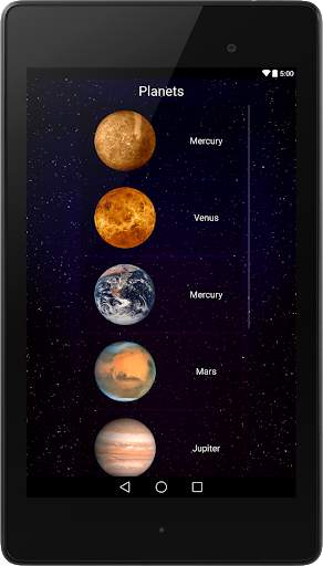 Solar System for Android screenshot 4