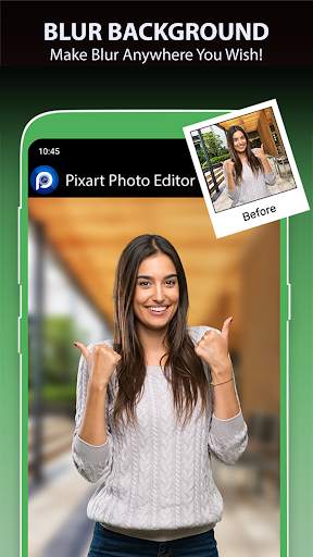 Pixart Photo Editor: Photo Preset, Blur Background screenshot 5