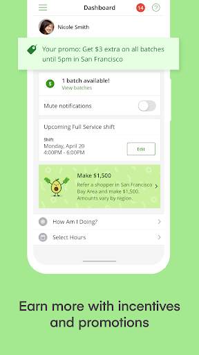 Instacart Shopper: Earn Money स्क्रीनशॉट 5