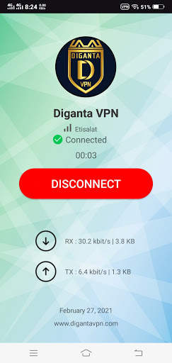 Diganta VPN screenshot 2