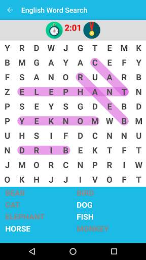 English Word Search Game screenshot 1