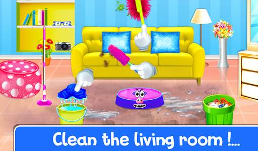 Clean Up - Cleaning Girls Games स्क्रीनशॉट 11