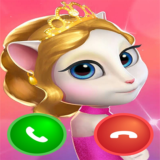 The Cat Angela's Call - Chat Fake Video Call icon