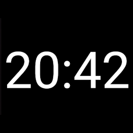 Fullscreen Clock icon