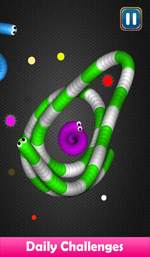 Worms Zone 3D - Snake Battle Worm Game screenshot 6