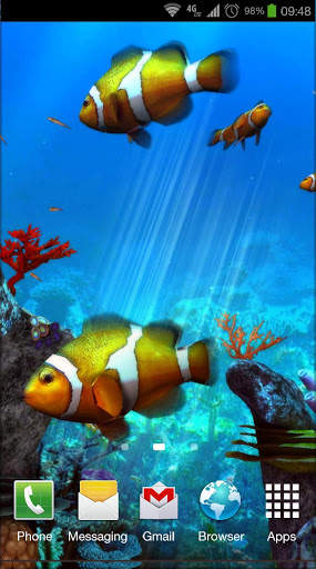 Clownfish Aquarium 3D FREE screenshot 1