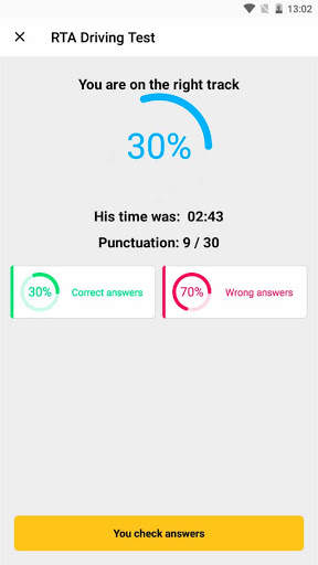 RTA Driving Theory Test screenshot 3