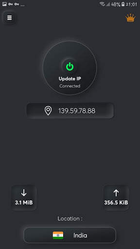 India VPN Proxy -A Fast, Unlimited, Free VPN Proxy screenshot 1