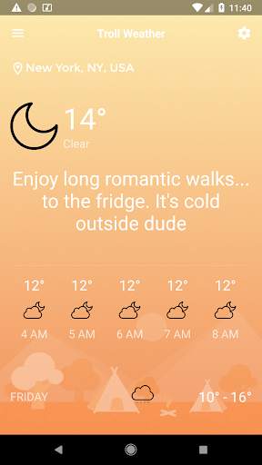 Troll Weather - Funny Weather  screenshot 5