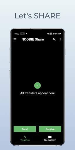 NOOBIE - Share Apps , Music & File Transfer 2020 screenshot 1