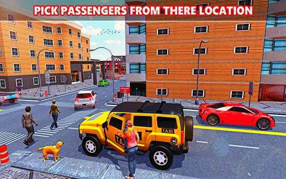 Cruiser Taxi Car Driving Simulator 2019 screenshot 5