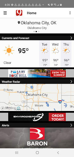 News 9 Weather screenshot 1