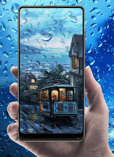 Rain live wallpaper screenshot 1