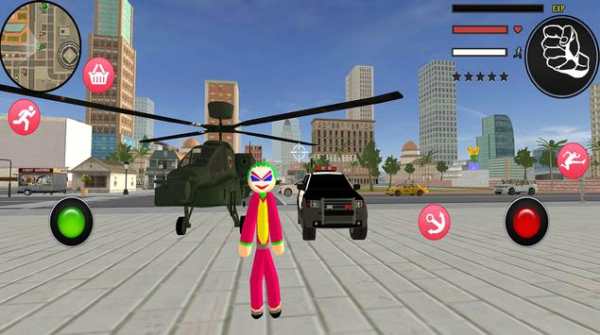 Amazing Crime Strange Stickman Rope Vice Vegas screenshot 2