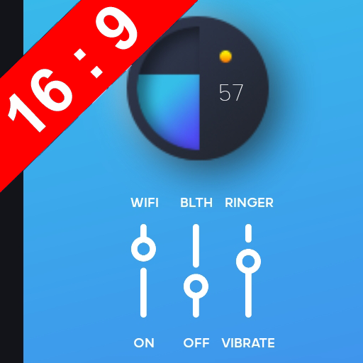 Dualistic 16:9 for Total Launcher icon