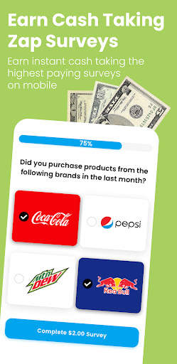 Zap Surveys: Earn Easy Rewards screenshot 1