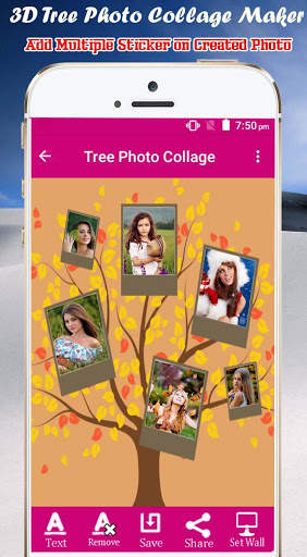 Tree Photo Collage Editor screenshot 4