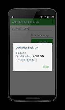 Free Lock Activation Check screenshot 2