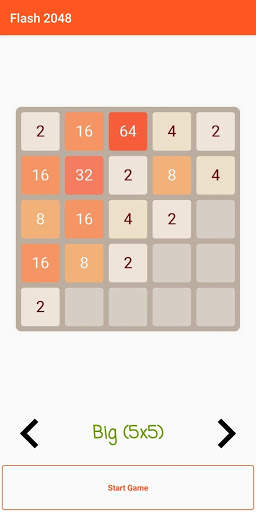 Flash 2048 Classic Puzzle: 2048 Lite - 2048 Game screenshot 1