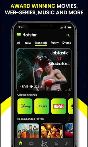 Hotstar VIP - Cricket Hotstar,  Hotstar TV Tips screenshot 1