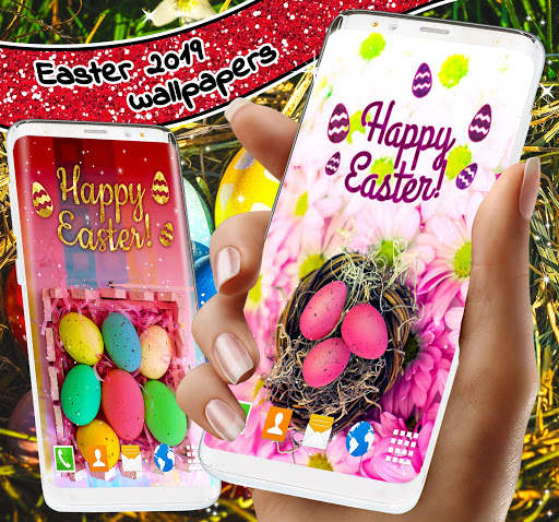 Easter Live Wallpaper 🐰 Egg and Rabbit 4K Themes скриншот 2