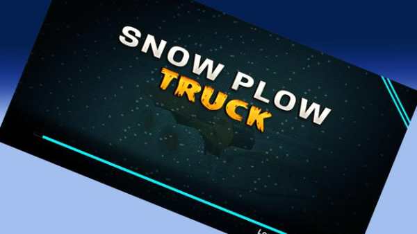 Offroad Snow Plow Cleaner Truck Game screenshot 2