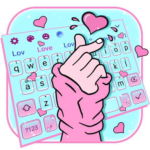 Love Heart Keyboard 10001006