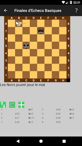 Finales d'Echecs Basiques screenshot 3