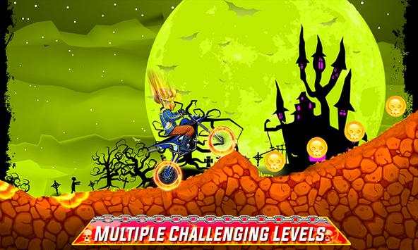 Ghost Bike Rider - Death Stunt Game screenshot 3