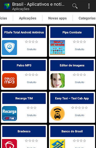 Apps e jogos brasileiros 1 تصوير الشاشة