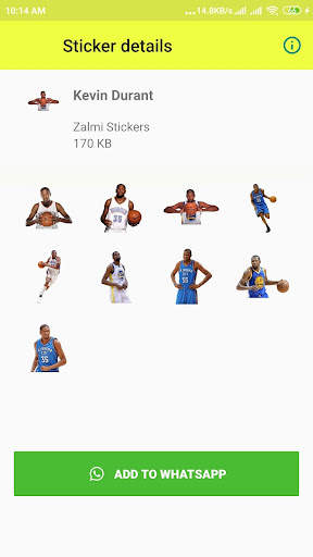 WAStickerApps - Basketball Sticker for WhatsApp screenshot 5