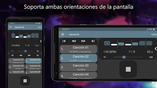 Camtronome - metrónomo, cámara screenshot 7