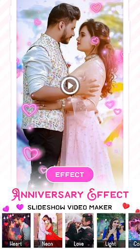 Anniversary Video Maker with Song & Music screenshot 2