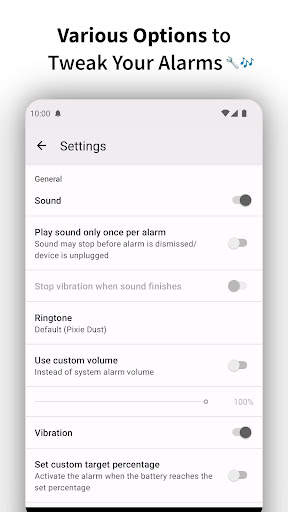 Full Battery Charge Alarm screenshot 5