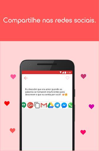 Frases e mensagens de amor screenshot 2