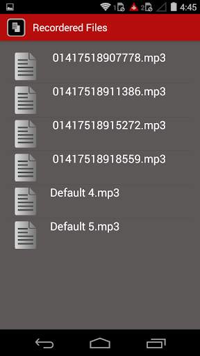 Audio Recorder X screenshot 4