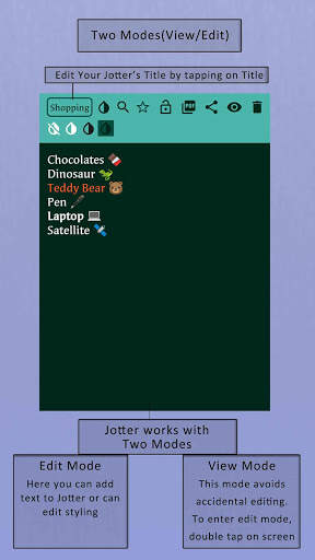 Jotter - Notes Writing App 4 تصوير الشاشة