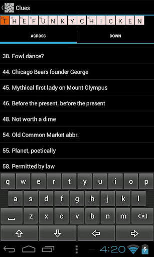 Daily Newspaper Crossword Puzzles screenshot 2
