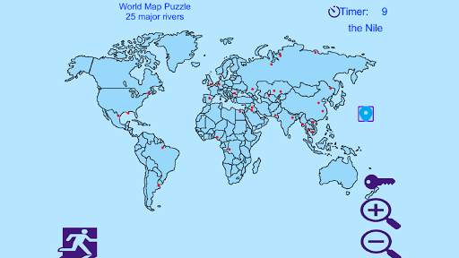 World Map Puzzle screenshot 3