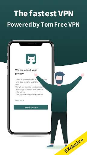 Tom VPN - Fast Thunder VPN screenshot 1