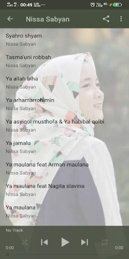 nissa sabyan mp3 offline screenshot 5