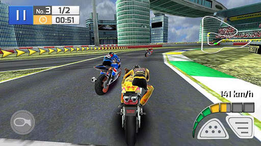 Corrida de Moto Real 3D screenshot 2