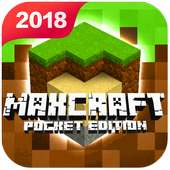 Max Craft 3D : Pocket Edition 2018 logo